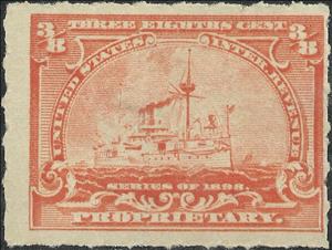 Revenue Stamp, Proprietary/Battleship, United States of America,  , Ships