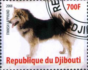 Stamp, Finnish Lapphund, Cinderellas,  , Animals (Fauna), Dogs