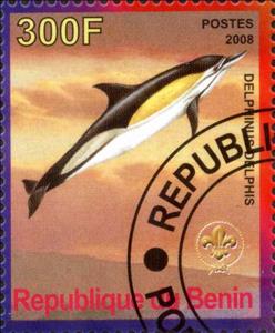 Stamp, Delphinus Delphis, Cinderellas,  , Animals (Fauna)