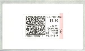 Stamp, IBM Pitney Bowes, United States of America,  
