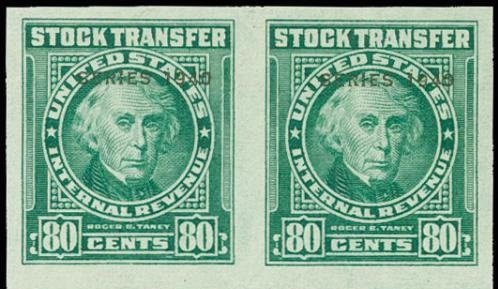 Stock Transfer/Roger Taney