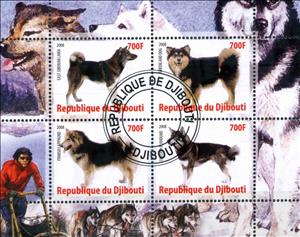 Mini Sheet, Dogs, Cinderellas,  , Animals (Fauna), Dogs