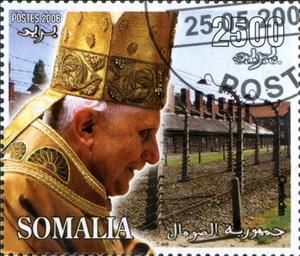 Stamp, Pope Benedict XVI in Poland 2006, Cinderellas,  , Popes