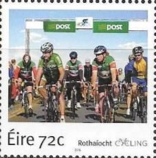 Stamp, Cycling in Ireland, Ireland,  , Bicycles, Cycling