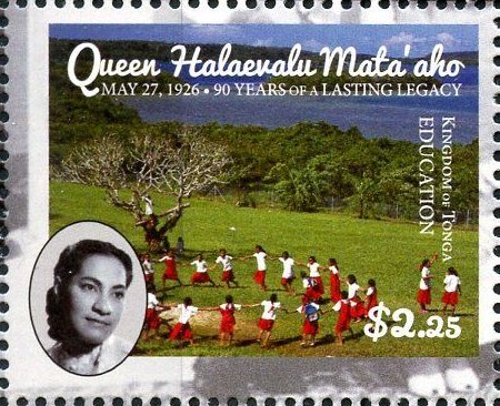 Queen Halaevalu Mataʻaho - Education
