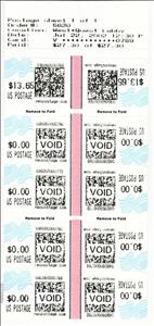 Booklet Pane, Neopostage, United States of America,  