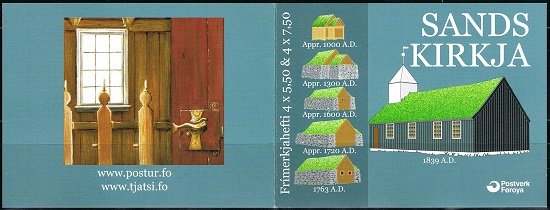 Booklet, Architecture, Faroe Islands,  , Architecture, Houses