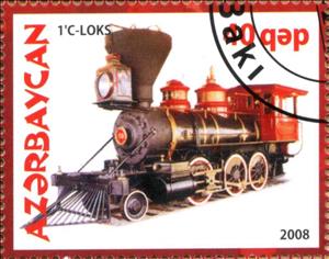 Stamp, 1'C-Loks, Cinderellas,  , Locomotives, Railways