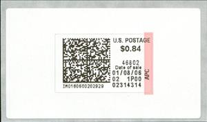Stamp, IBM Pitney Bowes, United States of America,  