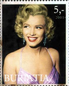 Stamp, Marylin Monroe, Cinderellas,  , Actors, People