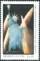 Lighting of the statue