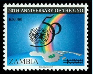UN50 K5,000 Overprint