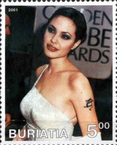 Stamp, Angelina Jolie, Cinderellas,  , Actors, People