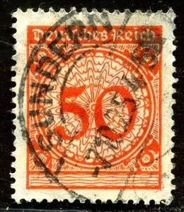 Stamp, Rentenmark, only numeral, German Realm,  , Numbers