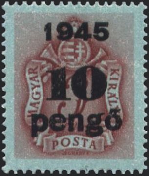 Postage Due, overprinted