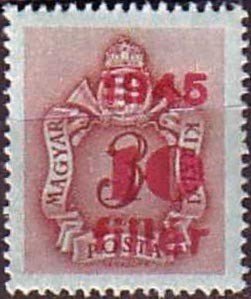 Stamp, Postage due, Hungary,  