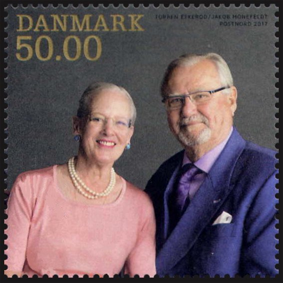 Queen Margrethe II and Prince Henrik