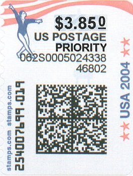 Stamp, Gymnastics, United States of America,  