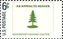 Stamp, Washington's Cruisers, 1775, United States of America,  