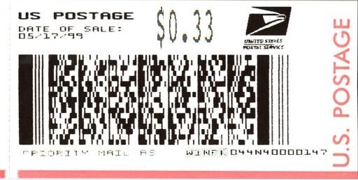 Stamp, IBM Neopost, United States of America,  