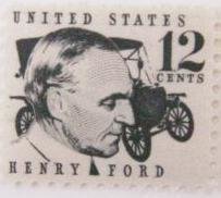 Stamp, Henry Ford, United States of America,  , Cars