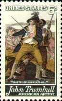 Detail of "The Battle of Bunker Hill"