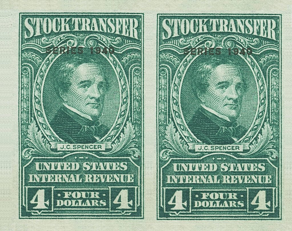 Stock Transfer/J. C. Spencer