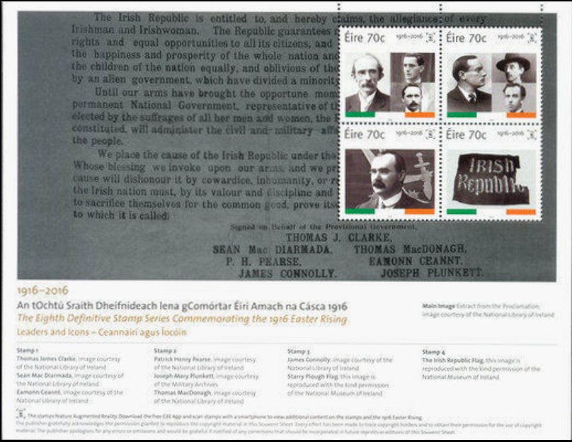 The 100th Anniversary of the Easter Rising 1916
