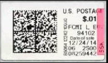 SSK With Vertical Coding at Left of Date