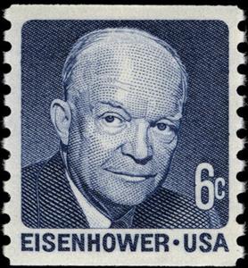 Stamp, Dwight David Eisenhower, United States of America,  