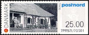Stamp, Hunter's House, Denmark,  , Buildings
