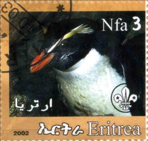 Stamp, Penguins, Cinderellas,  , Animals (Fauna), Penguins