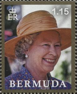 Stamp, 65th Anniversary of Reign of Queen Elizabeth II, Bermuda,  , Queens, Royalty