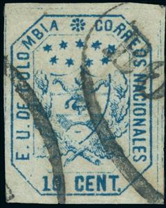 Stamp, Coats of Arms, Colombia,  , Coats of Arms