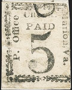 Stamp, Marion, VA., Confederate States of America,  