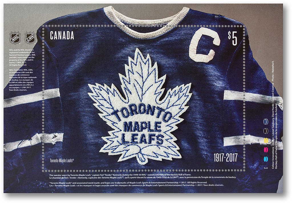 100th Anniv. of Toronto Maple Leafs ® Souvenir sheet