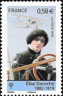 Pioneers of aviation : Elise Deroch