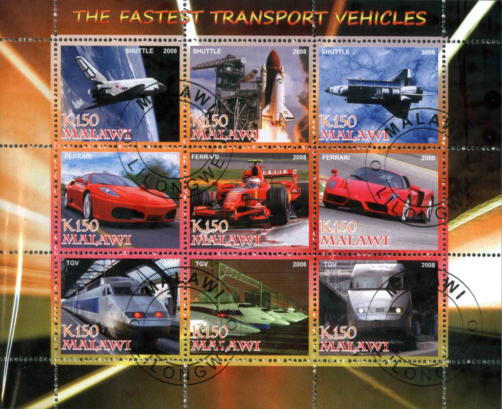 The Fastest Transport Vehicles