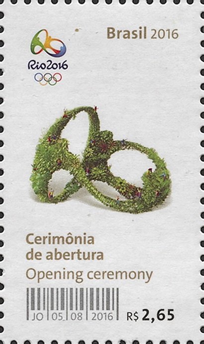 Olympics opening ceremony emblem