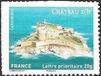 Stamp, Castle of If - Provence-Alpes-Côte d'Azur, France,  , Architecture, Castles, Islands, Lighthouses