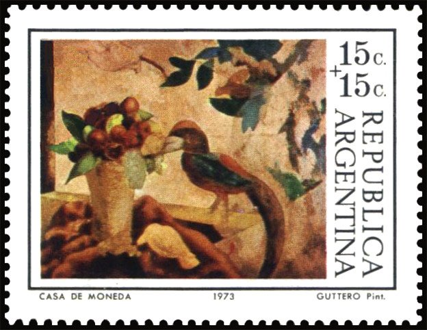 Stamp day - Guttero Painting