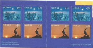 Booklet, Norway 2000, Norway,  , Birds, Landscapes