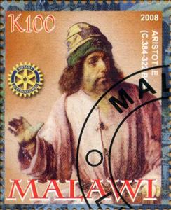 Stamp, Aristoteles, Cinderellas,  , People, Scientists