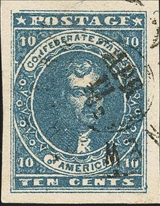 Stamp, Thomas Jefferson, Confederate States of America,  , Heads of State