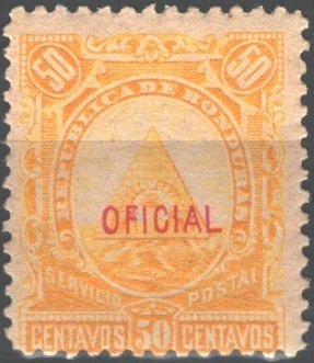 Stamp, Arms of Hounduras, Honduras,  , Coats of Arms
