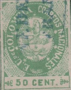 Stamp, Coats of Arms, Colombia,  , Coats of Arms