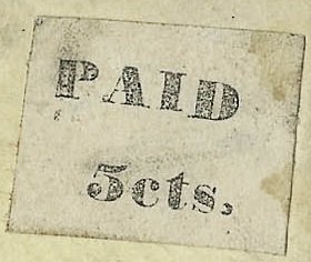 Stamp, Liberty, VA., Confederate States of America,  