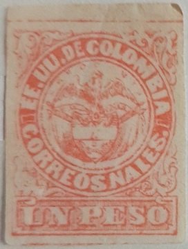 Stamp, Coat of Arms, Colombia,  , Coats of Arms