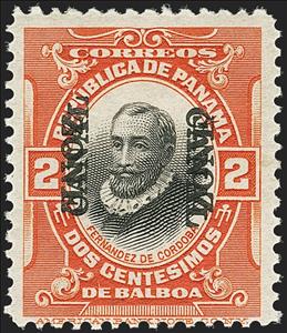 Stamp, Fernández de Córdoba, Canal Zone,  