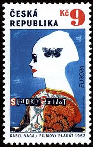 Stamp, Europa 2003 - The Art of the Poster, Czech Republic,  , C.E.P.T., Europe, Promotional Posters